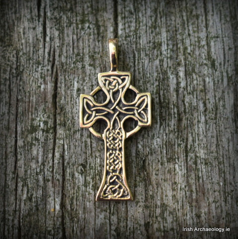 Bronze Celtic Cross Pendant