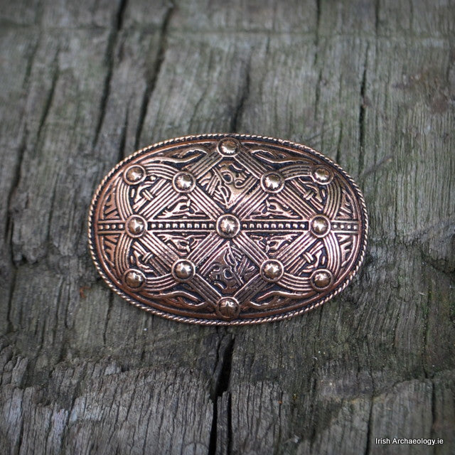 Viking Oval Brooch