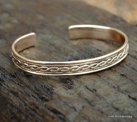 Bronze Celtic Interlace Bracelet