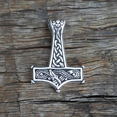 silver thor's hammer