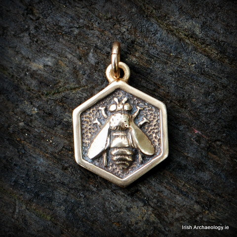 Bronze Bee Pendant
