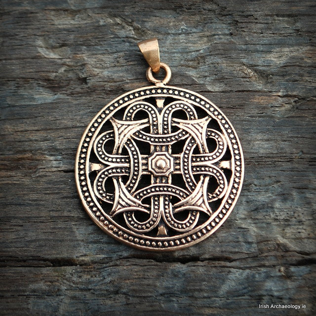 Bronze Viking Pendant, Terslev Style