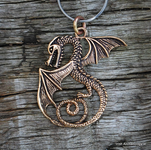 Bronze Dragon Pendant