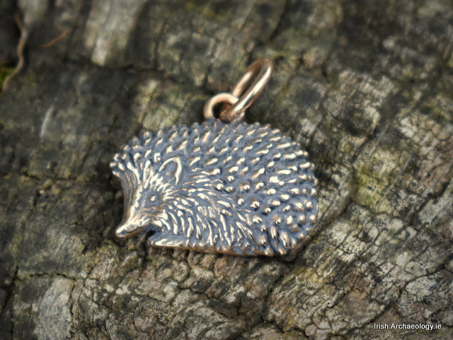 Bronze Hedgehog Pendant